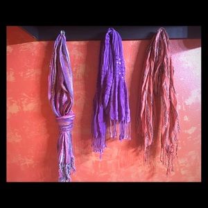 Scarves bundle of 3